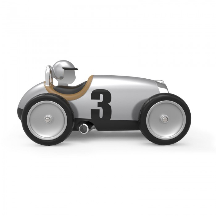 Masinuta - RACING CAR - silver - Baghera