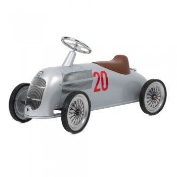 Masinuta Ride-On pentru 2-4 ani - Rider - Mercedes-Benz W 25 Silver Arrow - Baghera Masinuta Ride-On pentru 2-4 ani - Rider - Mercedes-Benz W 25 Silver Arrow - Baghera