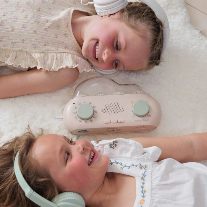 Lampa de veghe cu proiectii luminoase si povesti audio - My first dream box - EN/DE - Cloud b