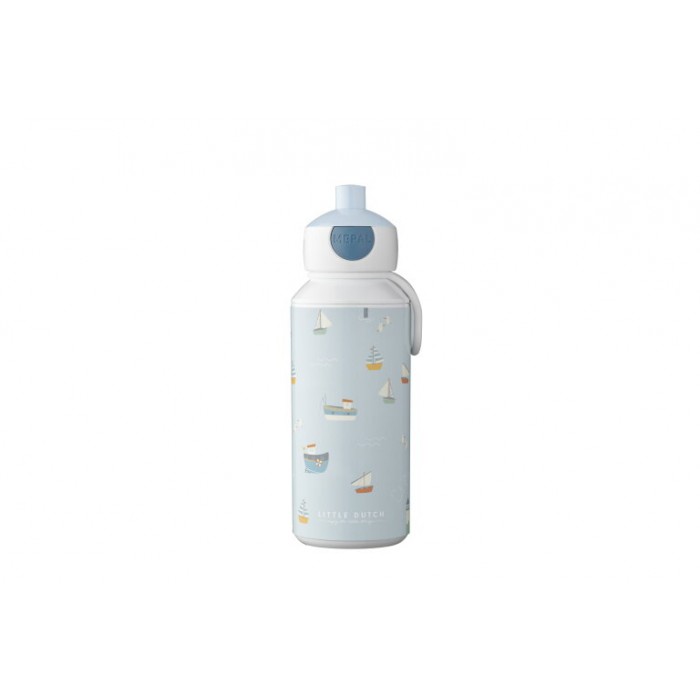 Sticla cu pop-up - 400 ml - Sailors Bay - Little Dutch