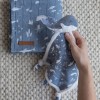 Doudou comforter pentru bebelusi - balena - colectia Ocean Blue - Little Dutch