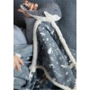 Doudou comforter pentru bebelusi - balena - colectia Ocean Blue - Little Dutch