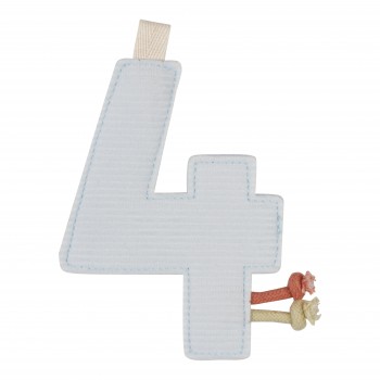 Cifra 4 pentru ghirlanda - Little Dutch Cifra 4 pentru ghirlanda - Little Dutch