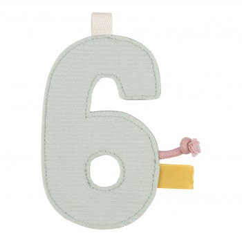 Cifra 6 pentru ghirlanda - Little Dutch Cifra 6 pentru ghirlanda - Little Dutch