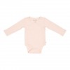 Body kimono cu maneca lunga  din bumbac organic - Pink - Little Dutch Body kimono cu maneca lunga  din bumbac organic - Pink - Little Dutch