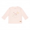 Bluza cu maneca lunga - Flowers - Pink - Little Dutch