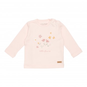 Bluza cu maneca lunga - Flowers - Pink - Little Dutch Bluza cu maneca lunga - Flowers - Pink - Little Dutch