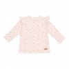 Bluza cu maneca lunga - Little Pink Flowers - print complet - Little Dutch