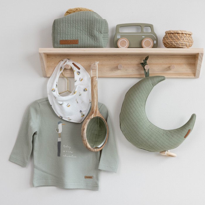 Bluza cu maneca lunga - Olive - Seagull - Little Dutch