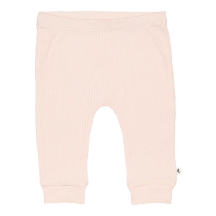 Pantaloni rib - Pink - Flowers & Butterflies - Little Dutch