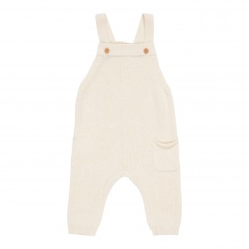 Salopeta tricotata din mix de lana pentru bebelusi - Soft White - Vintage Sunny Stripes - Little Dutch Salopeta tricotata din mix de lana pentru bebelusi - Soft White - Vintage Sunny Stripes - Little Dutch