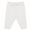 Pantaloni din catifea de bumbac organic - Soft White - Vintage Sunny Stripes - Little Dutch