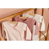 Salopeta rib din bumbac organic pentru bebelusi - Vintage Pink - Little Dutch Salopeta rib din bumbac organic pentru bebelusi - Vintage Pink - Little Dutch