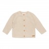 Cardigan tricotat pentru bebelusi - Sand - Little Goose - Little Dutch