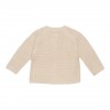 Cardigan tricotat pentru bebelusi - Sand - Little Goose - Little Dutch