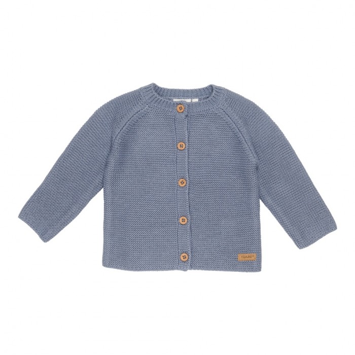 Cardigan tricotat pentru bebelusi - Blue -  Sailors Bay - Little Dutch