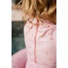 Costum de baie intreg cu maneca lunga cu protectie UV 50+ - Little Pink Flowers - Little Dutch