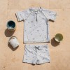 Tricou cu protectie UV 50+ - Sailors Bay - Olive - Little Dutch