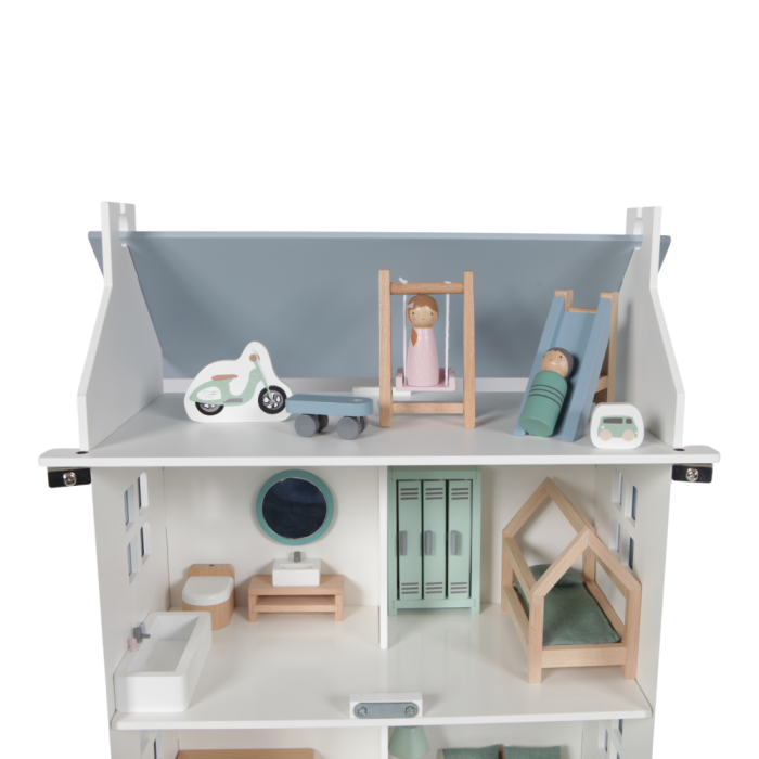 Accesorii din lemn pentru casute de papusi - camera copilului - Little Dutch