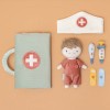 Set de joaca cu papusa Jim si accesorii pentru doctor - Little Dutch