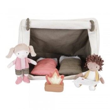 Set de joaca cu Anna si Jack - Camping  - Little Dutch Set de joaca cu Anna si Jack - Camping  - Little Dutch