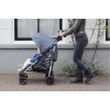 Carucior pliabil cu cadru din aluminiu - Albastru Denim - Little Dutch