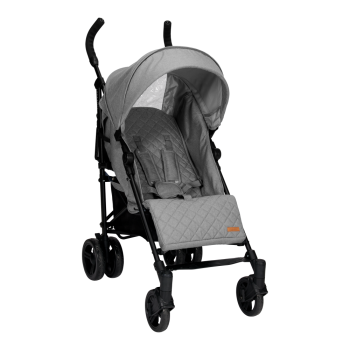 Carucior pliabil cu cadru din aluminiu - Gri - Little Dutch