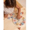 Puzzle 3D din lemn cu ceas - Little Dutch