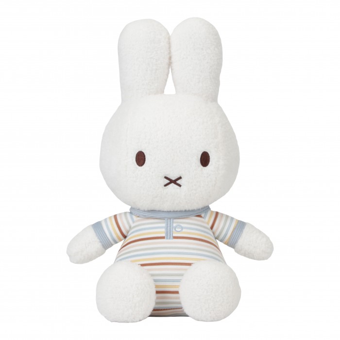 Jucarie din plus - 35 cm - Miffy Vintage Sunny Stripes  - Little Dutch