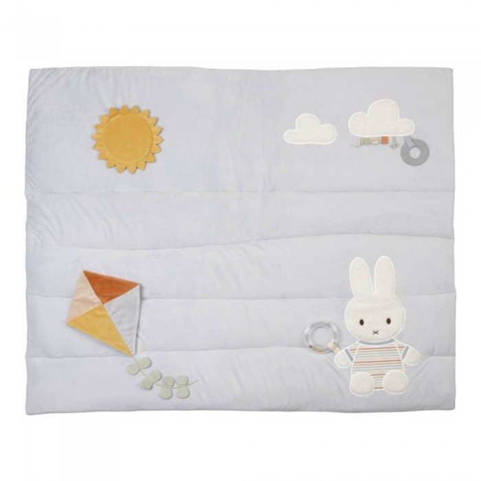 Salteluta cu activitati senzoriale - Vintage Sunny Stripes - Little Dutch