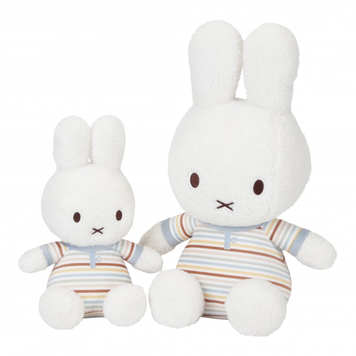 Jucarie din plus - 35 cm - Miffy Vintage Sunny Stripes  - Little Dutch