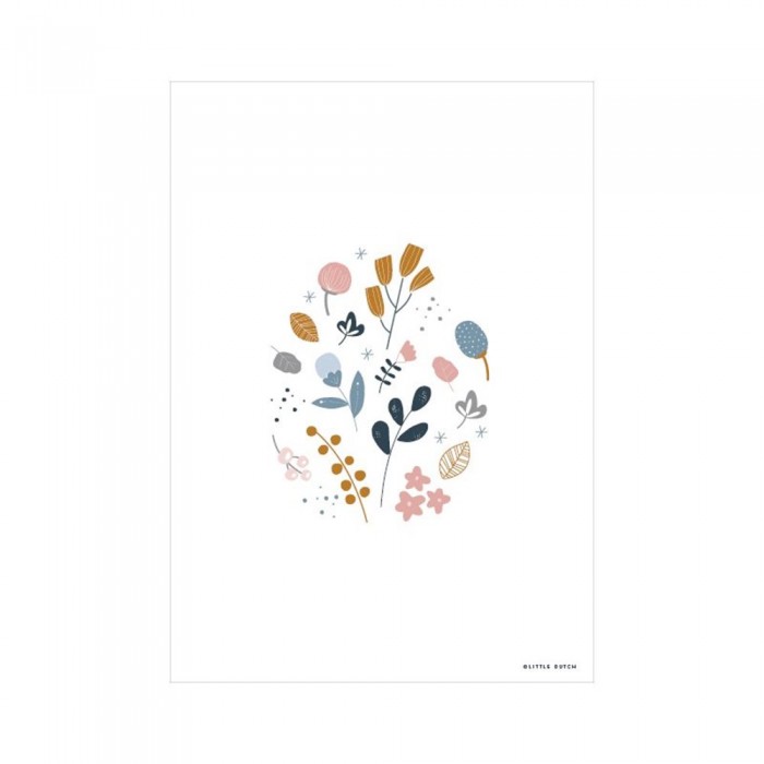 Poster A3 - Spring Flowers - Little Dutch