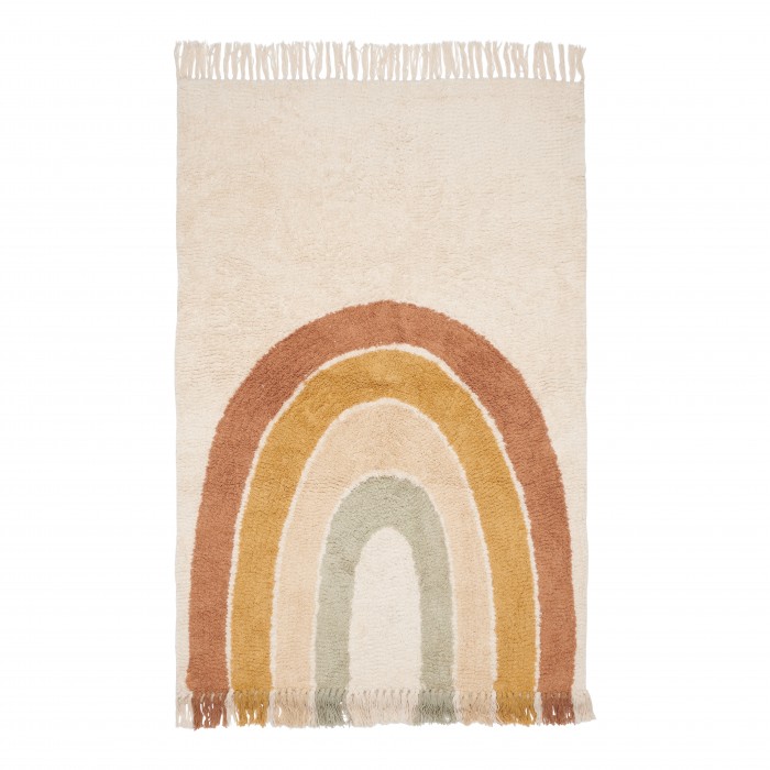 Covor - 130 x 90 cm - Rainbow Vintage - Little Dutch