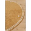 Covor - 110 cm - DOT - Cerc - Pure Ochre - Little Dutch