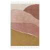 Covor - 130 x 90 cm - Horizon Pink - Little Dutch