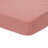 Cearsaf cu elastic pentru patut - Pure Pink Blush - Little Dutch