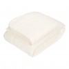Paturica din bumbac dublata cu plus - Pure Soft White - Little Dutch