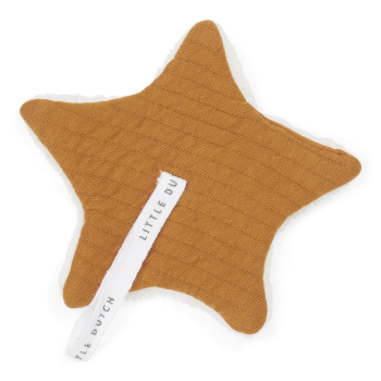 Suport pentru suzeta - steluta - Pure Ochre Spice - Little Dutch Suport pentru suzeta - steluta - Pure Ochre Spice - Little Dutch