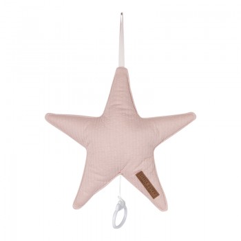 Decoratiune muzicala pentru bebelusi - stea - Pure Pink - Little Dutch Decoratiune muzicala pentru bebelusi - stea - Pure Pink - Little Dutch