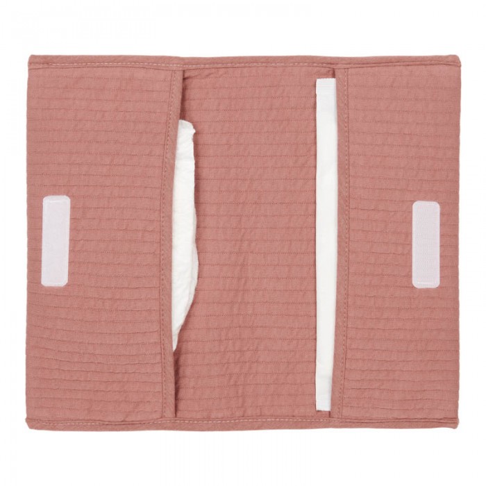 Plic pentru scutece si servetele umede - Pure Pink Blush - Little Dutch