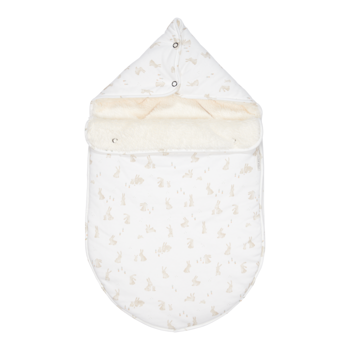 Sac pentru carucior si scoica auto - Baby Bunny - Little Dutch