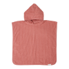 Poncho pentru plaja din bumbac - Pink Blush - Little Dutch