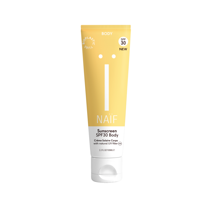 Crema pentru corp cu protectie solara SPF 30 - Adulti - Naïf