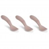 Set 3 lingurite din silicon Ella - Woodrose -  Nuuroo