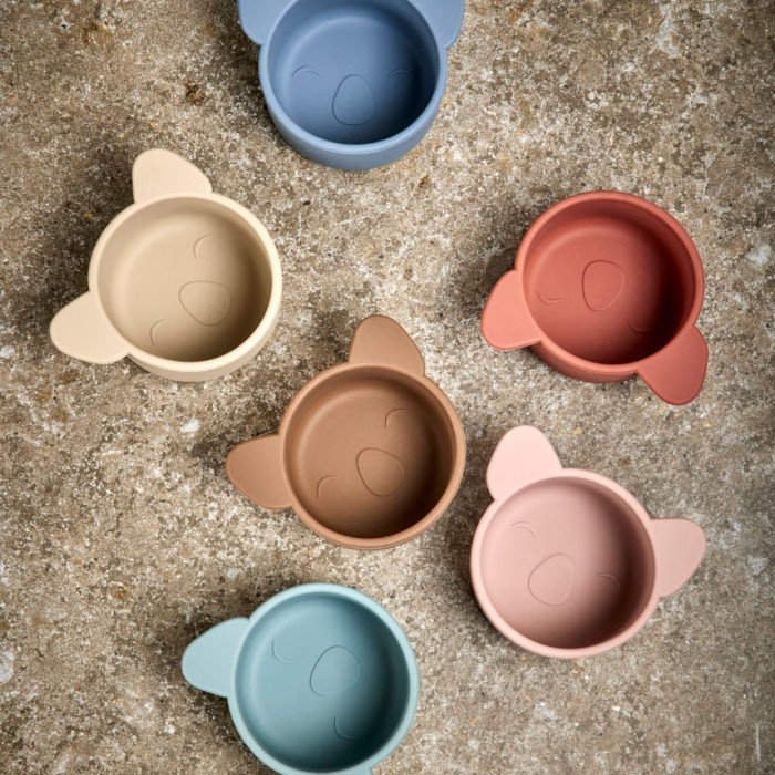 Set 2 boluri din silicon Rosa - Mahogany - Nuuroo