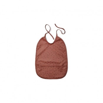 Baveta impermeabila Ida - Mahogany leaf - Nuuroo