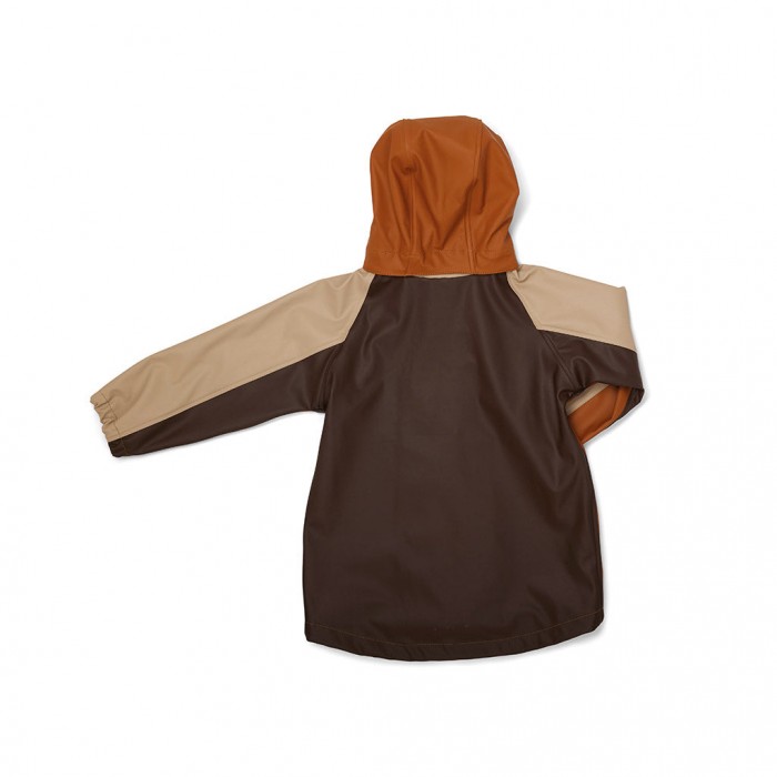 Costum impermeabil pentru ploaie cu salopeta - Carla - Coblestone - Multi Mix - Nuuroo