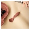 Set 3 lingurite din silicon Ella - Red - Nuuroo