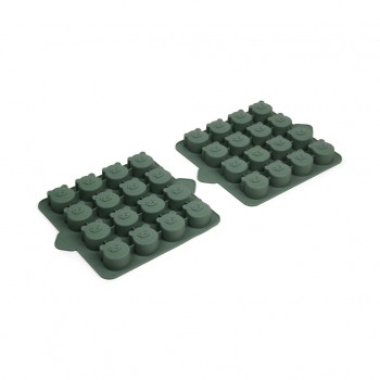 Tava din silicon pentru cuburi de gheata - Morgan - Dusty Green - Nuuroo Tava din silicon pentru cuburi de gheata - Morgan - Dusty Green - Nuuroo