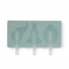 Forme din silicon pentru inghetata - Dusty Green - Nuuroo